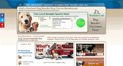 Desktop Screenshot of breeders.net