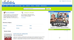 Desktop Screenshot of breeders.ca